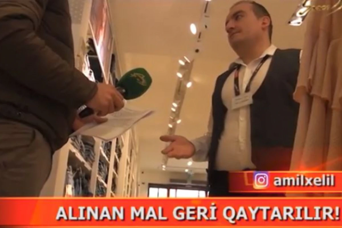 Bakıda mağazalarda kobud qayda pozuntusu: Alınan mal geri qaytarılmır! (VİDEO)