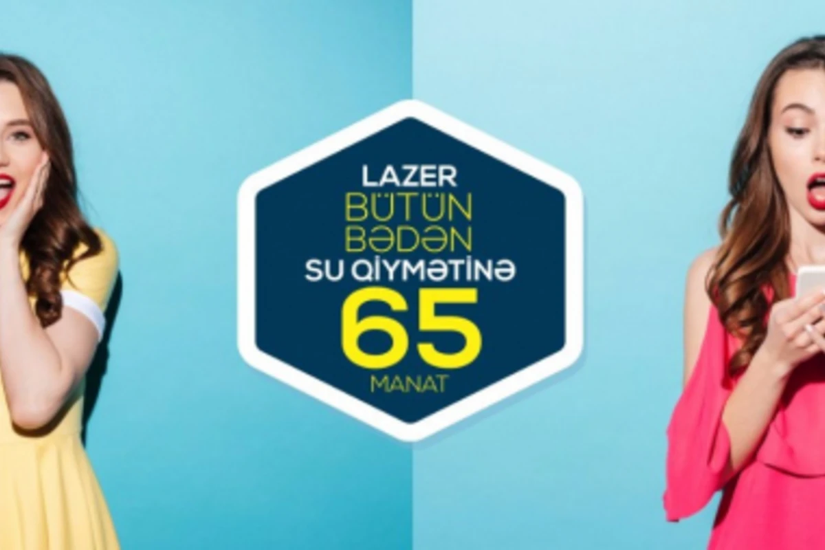 Facestudiodan SU QİYMƏTİNƏ Lazer aksiyası - Aprelin 30-a kimi