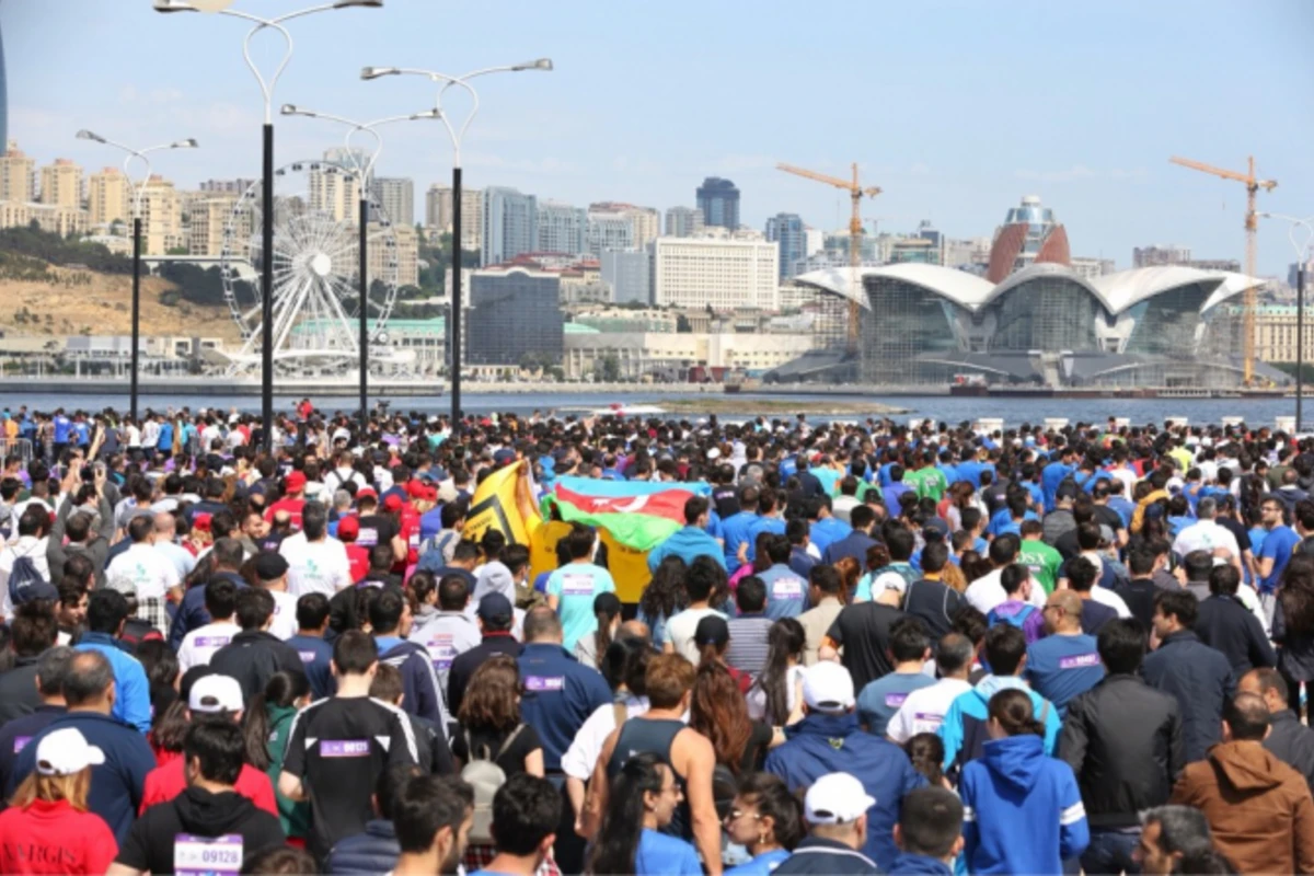 Leyla və Arzu Əliyeva “Bakı Marafonu 2018”də (FOTO)