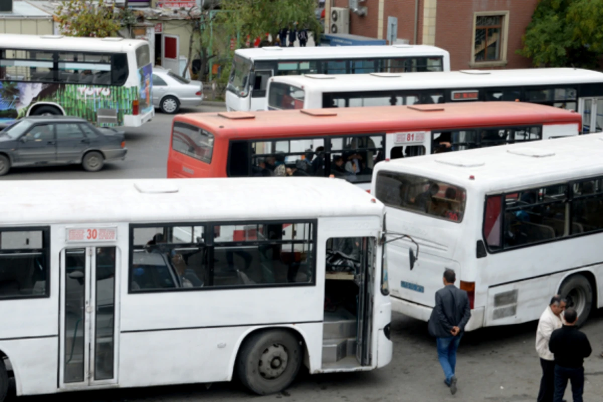 Bakıda avtobuslardan istifadə edən sərnişinlərə ŞAD XƏBƏR