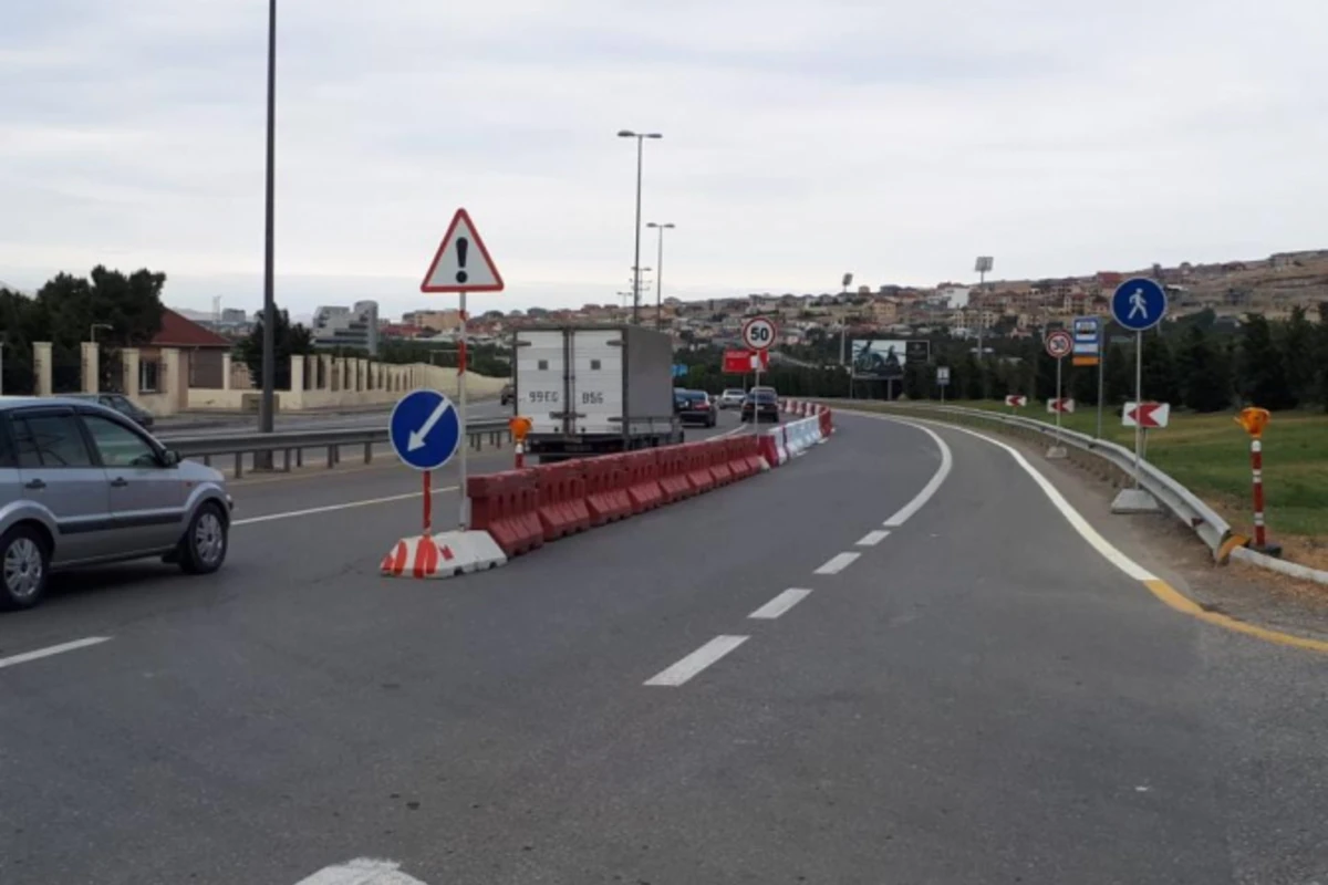 Bakıda bu yollar polis tərəfindən nəzarətə götürüldü FOTO