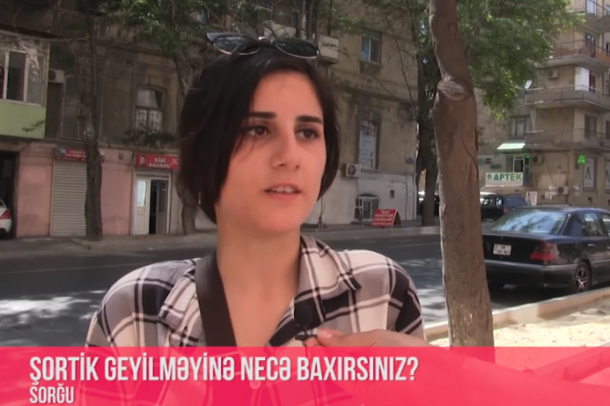 Bakıda SORĞU: Şort geyinməyə münasibətiniz necədir? (VİDEO)