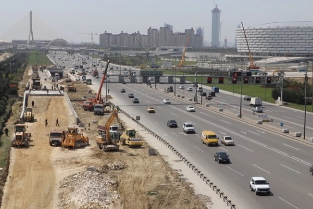 Bakının böyük prospektində tunel bağlanır