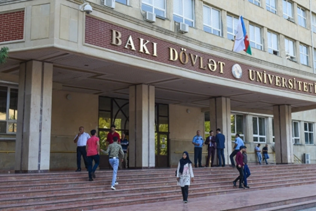 Bakı Dövlət Universitetində yanğın