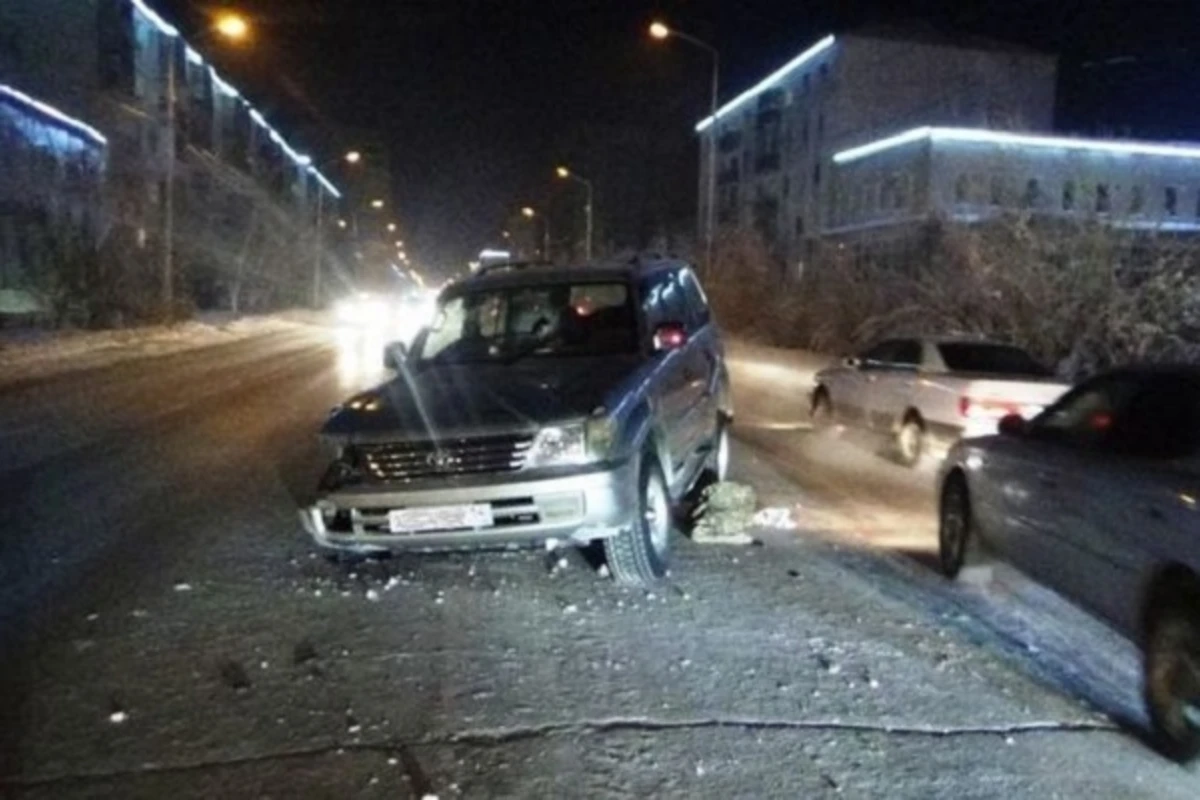 Bakıda ağır qəza böyük tıxac yaratdı - Foto