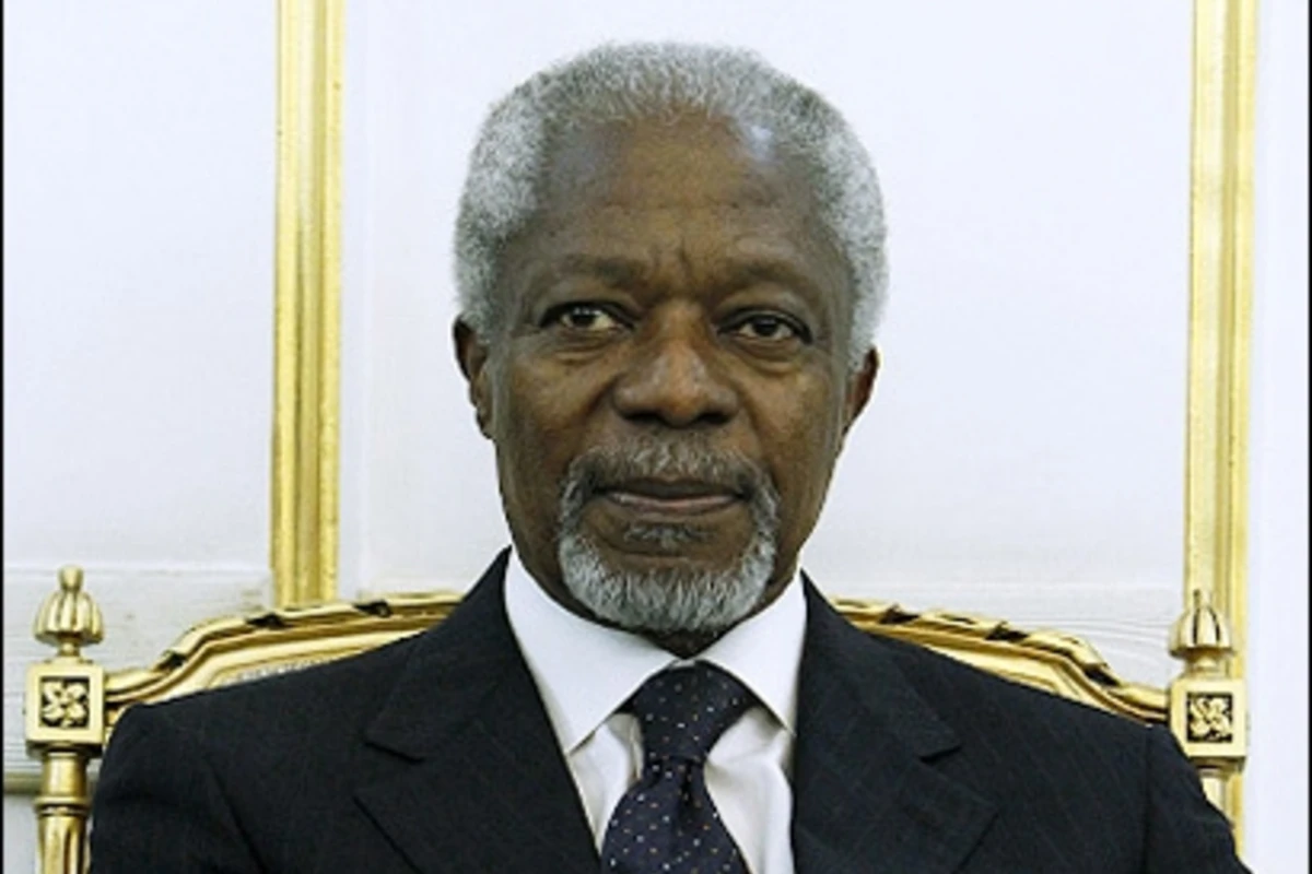 Kofi Annan vəfat edib