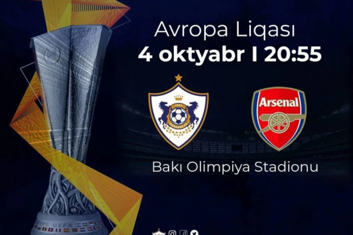 Qarabağ - Arsenal matçı üçün satılan bilet sayı açıqlandı