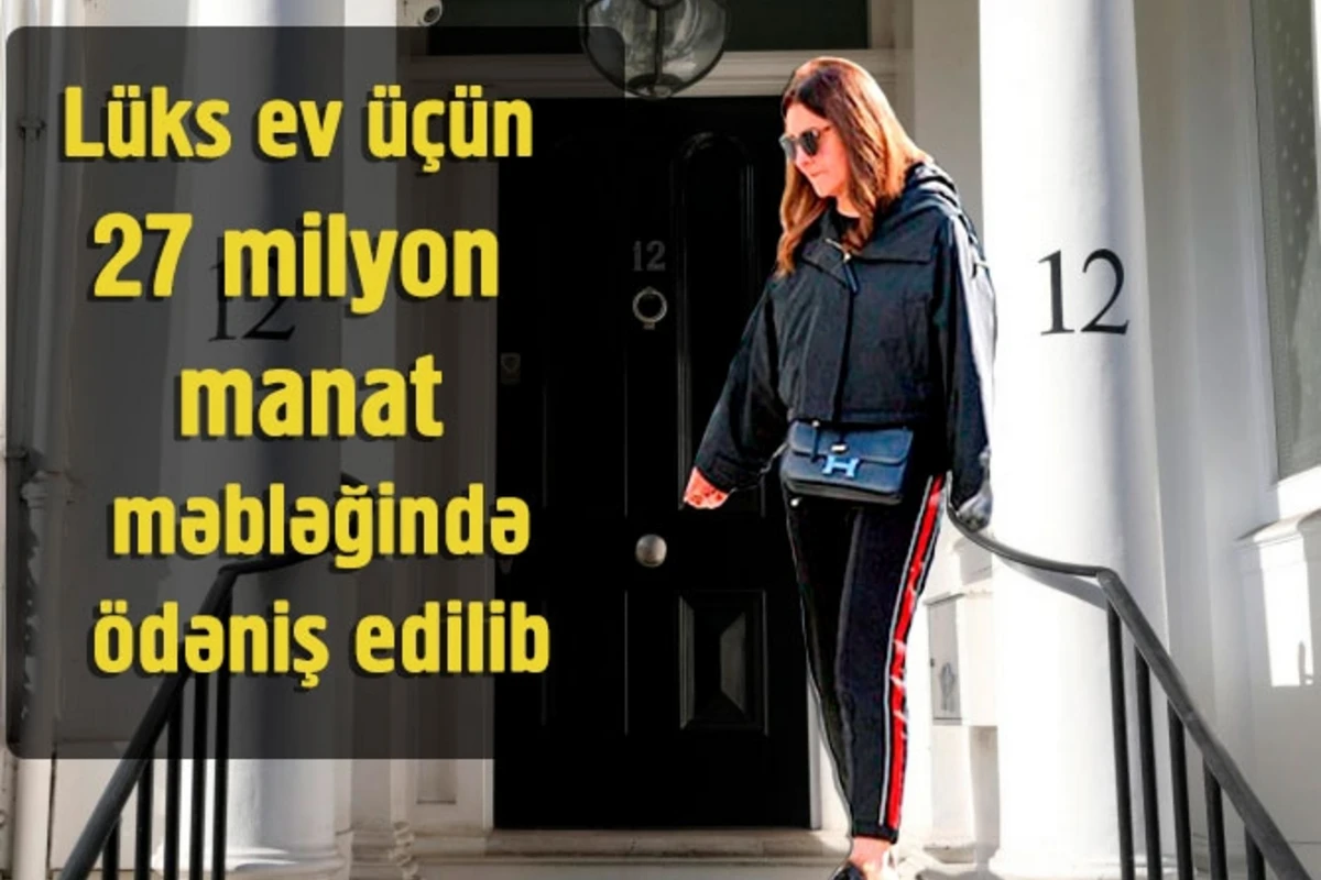 Zamirə Hacıyevanın 27 milyon manatlıq LÜKS EVİ - FOTO