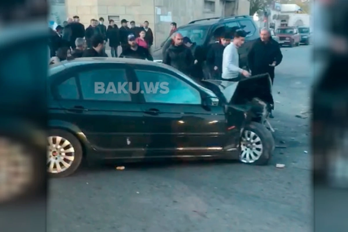 Bakıda yol qəzası baş verib – VİDEO