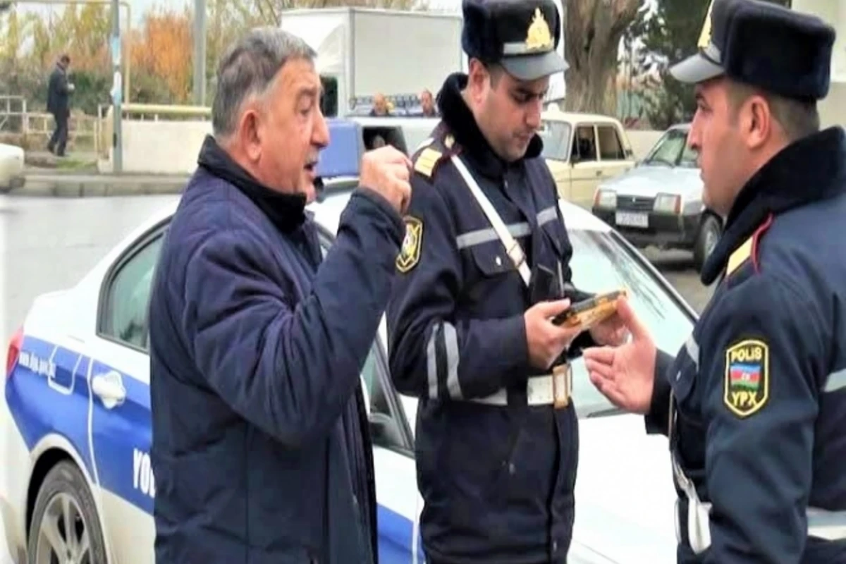 Dövlət Yol Polisinin reydində maraqlı anlar (VİDEO)