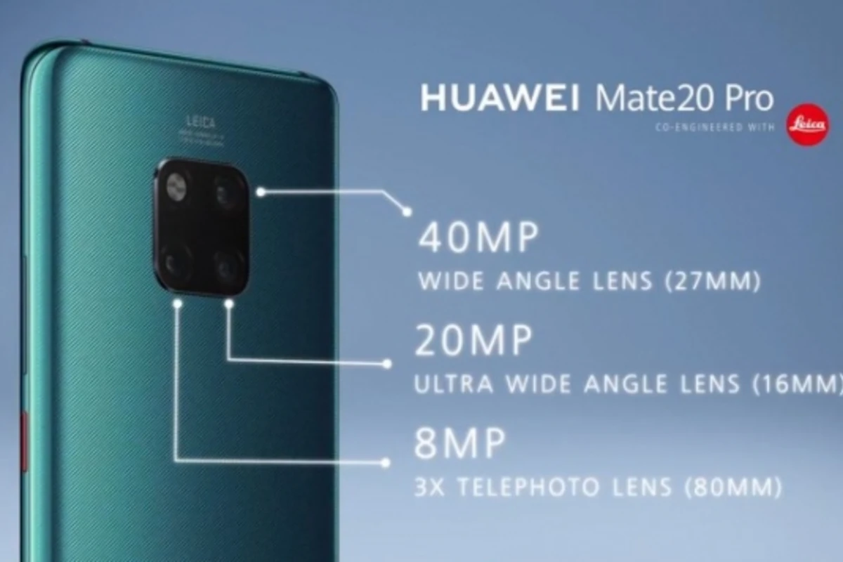 Huawei Mate 20 Pro smartfonunun kamerasının iş prinsipləri