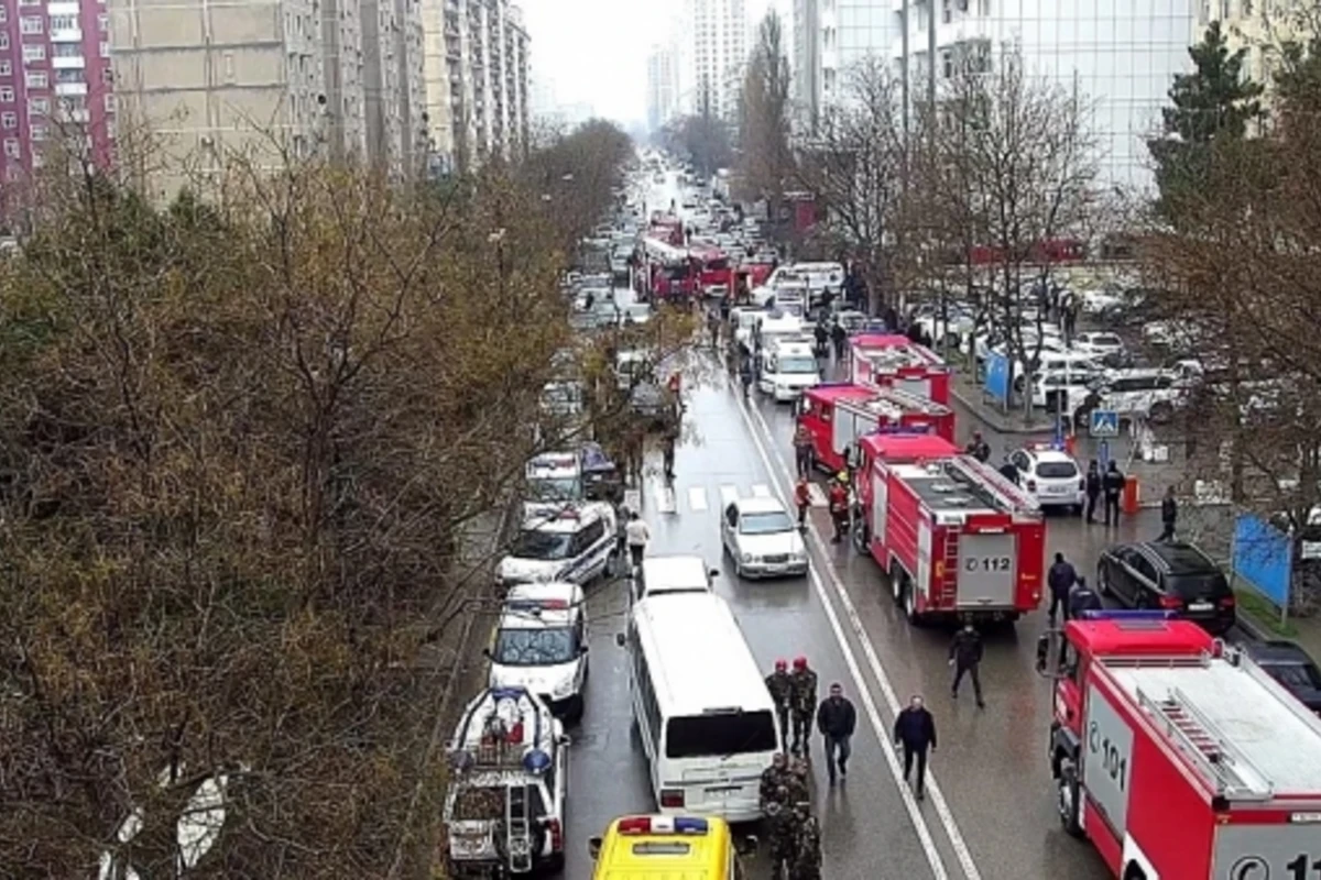 Bakıda yanğınla bağlı avtobusların hərəkətində məhdudiyyətlər yaranıb