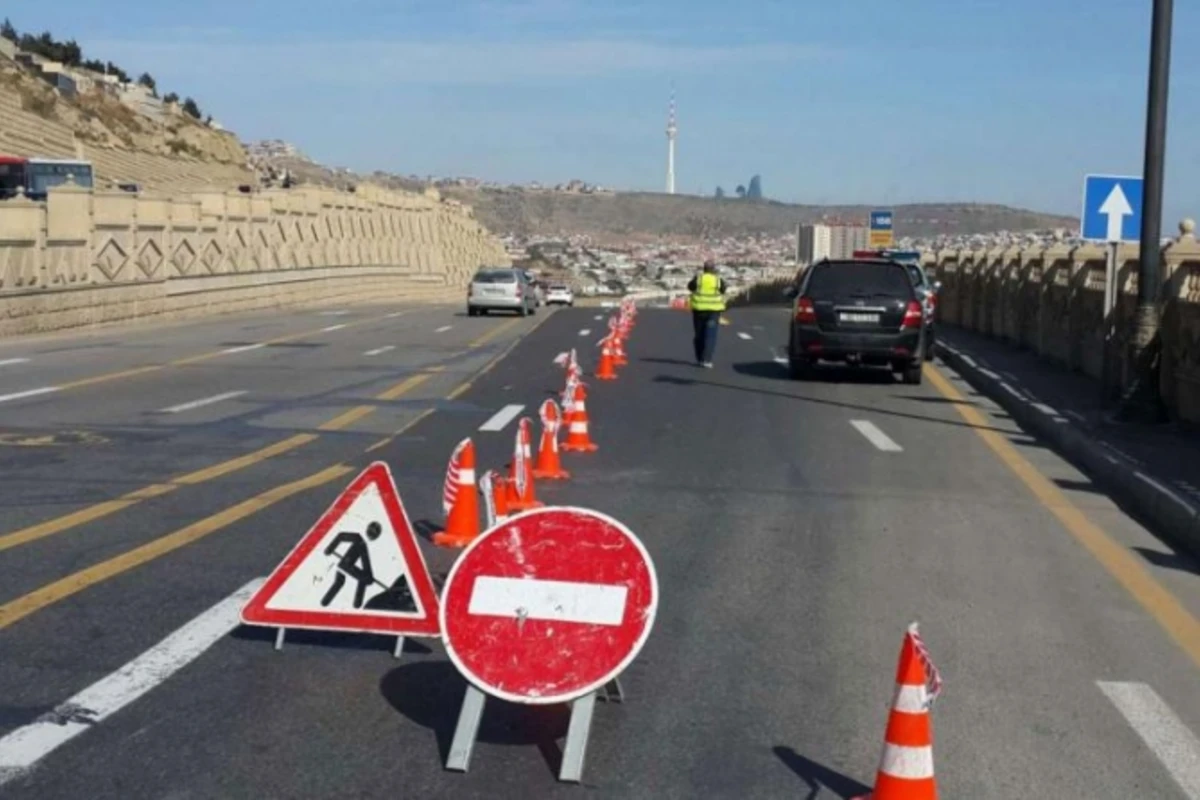 Bakının əsas girişində aparılan təmir işləri 10 günə yekunlaşacaq