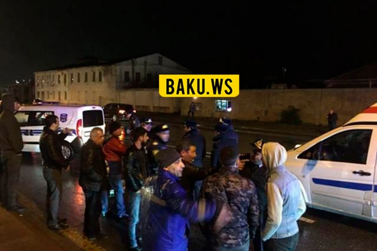 Bakıda gecə piyadanı vurub qaçan sürücü tutuldu – FOTO