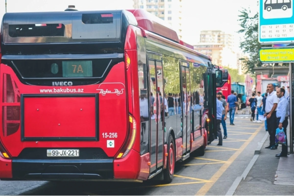 Bakıda bir marşrut xəttinin hərəkət sxemi dəyişdirilib