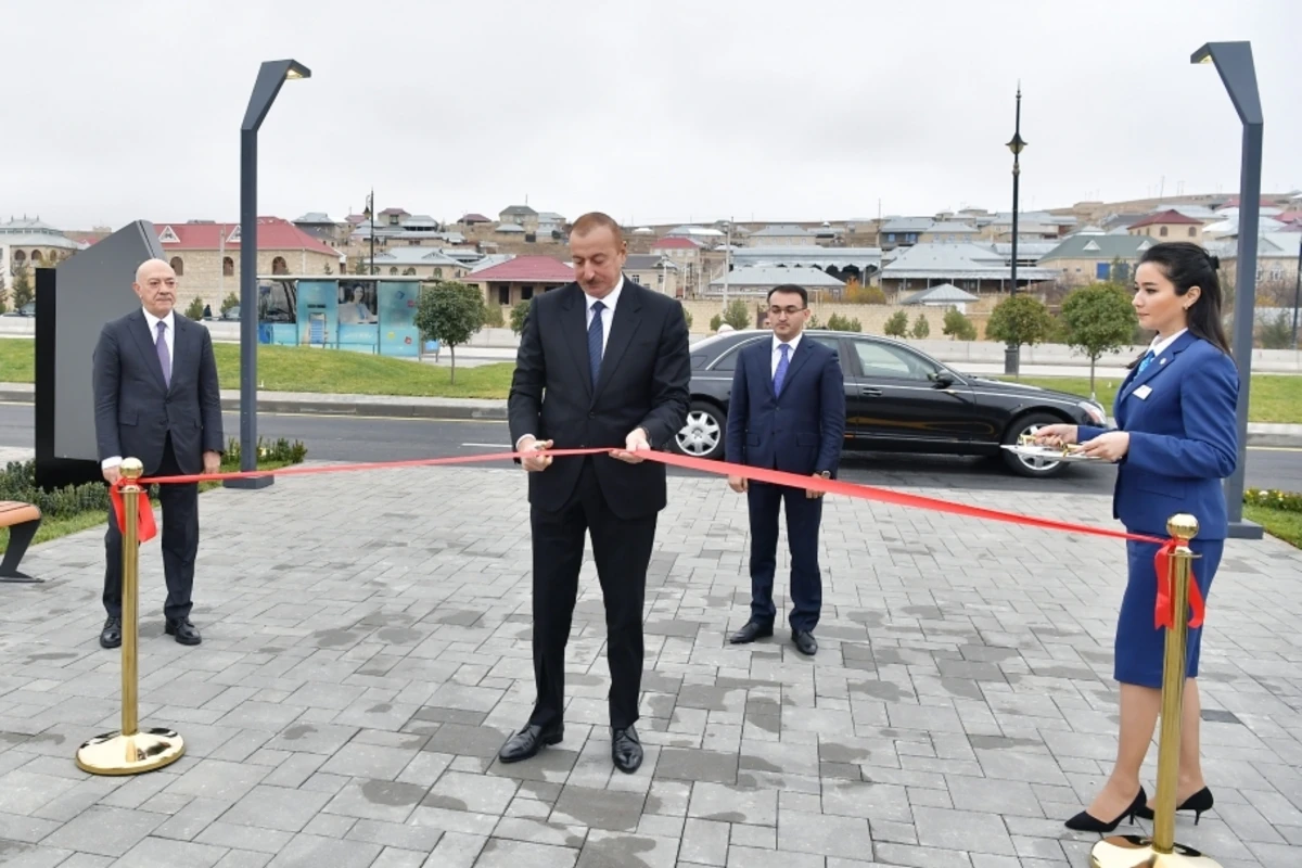 Şamaxıda ASAN Həyat kompleksinin açılışı olub - FOTO (YENİLƏNİB)