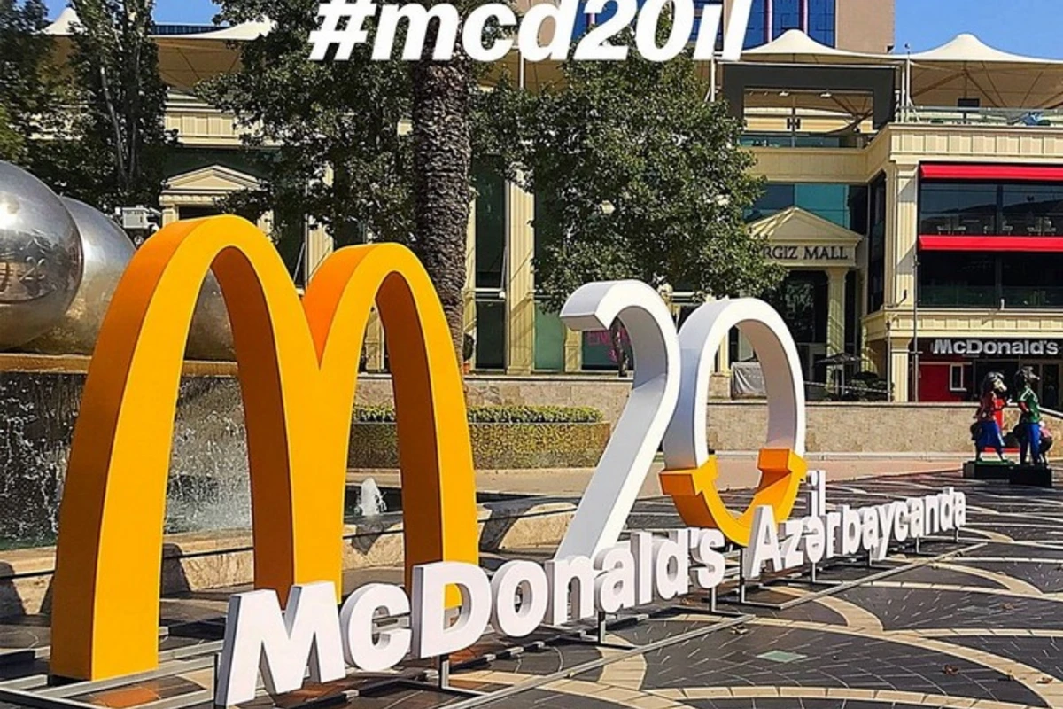 McDonald’s 20 il Azərbaycanda