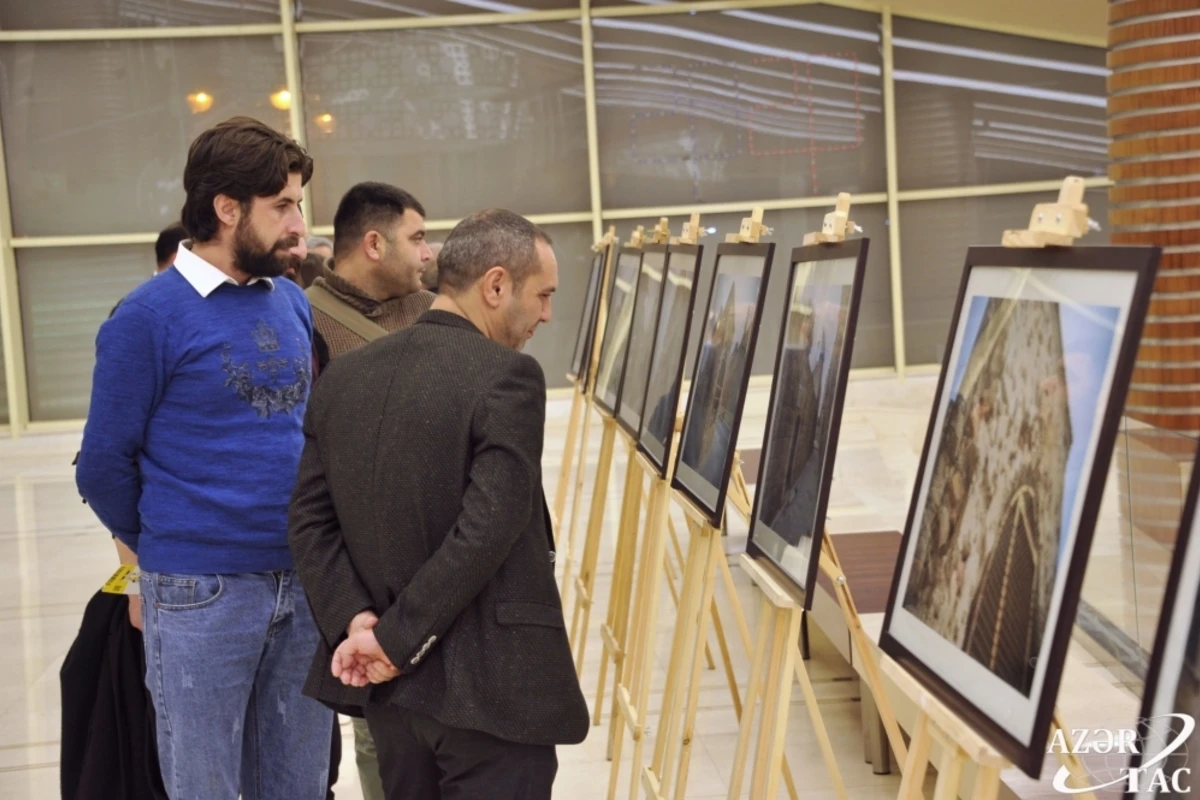 Bakıda Nəsiminin Suriyadakı məqbərəsinin fotolarından ibarət sərgi açılıb - FOTO