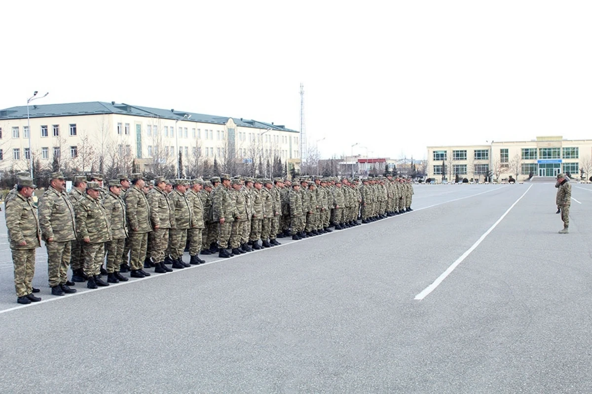 Ordumuzun tabor komandirlərinin toplantısı keçirilir – FOTO