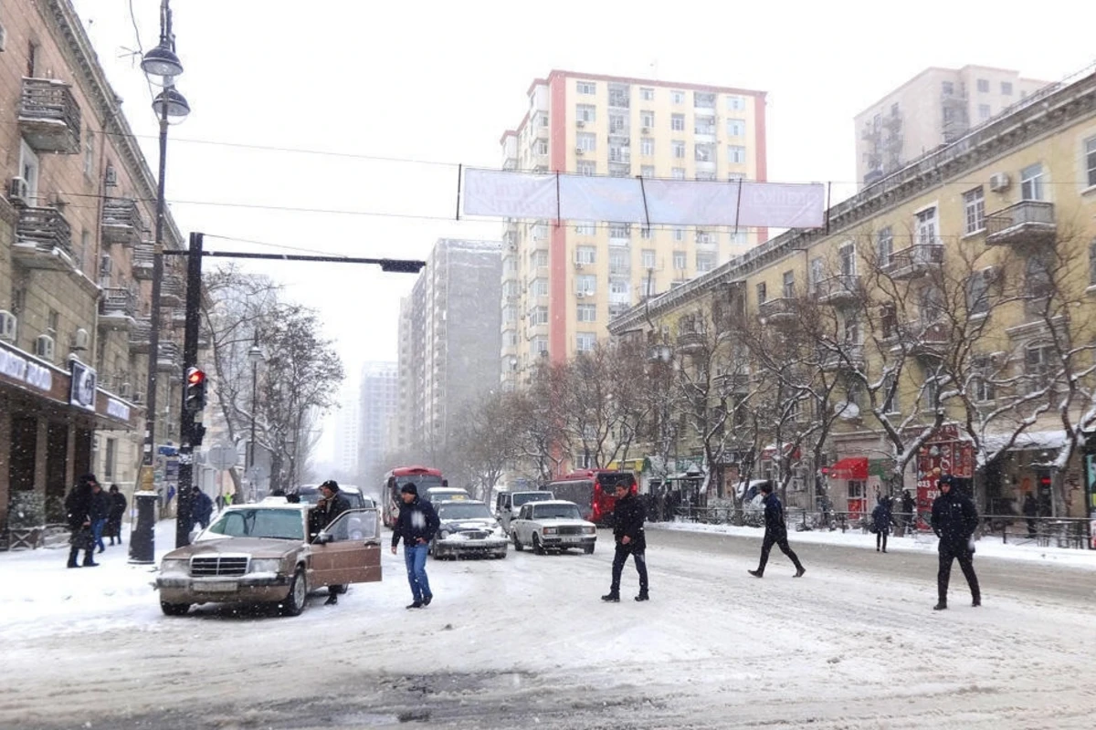 Bakıya qar yağacaq, 2 dərəcə şaxta olacaq