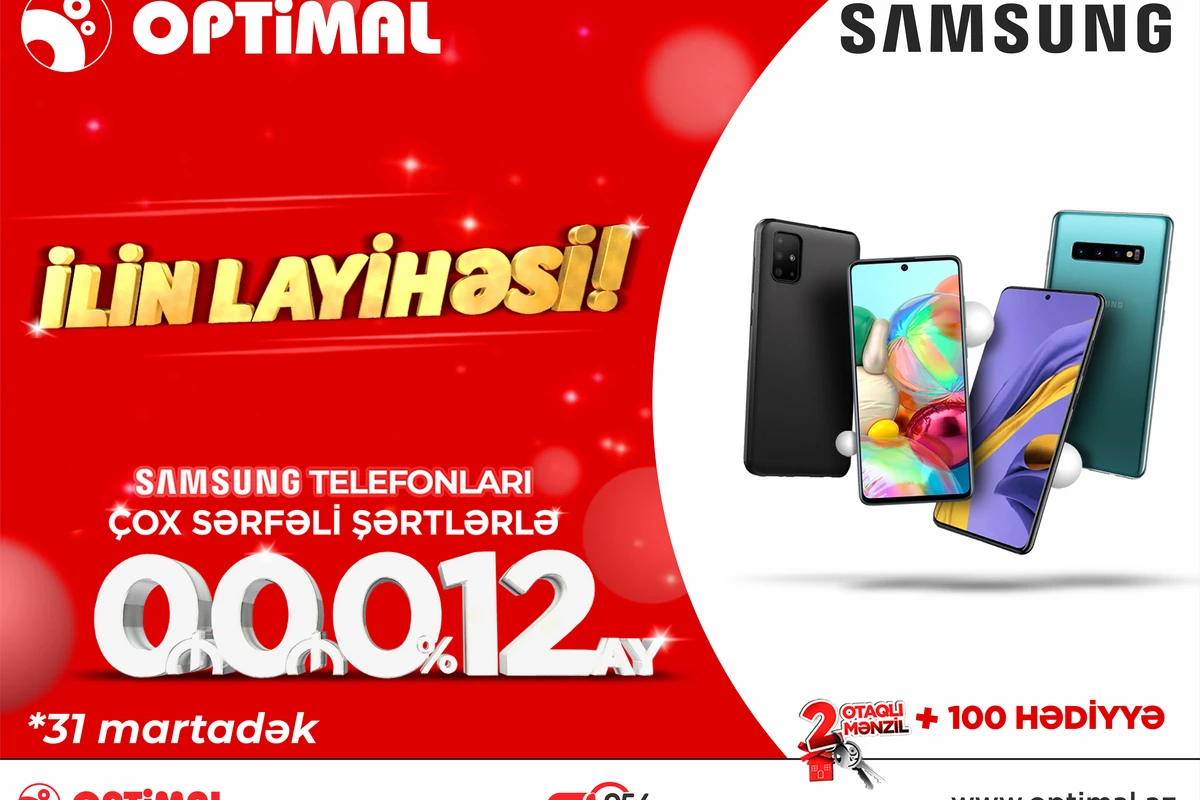 Samsung və Optimaldan İlin Layihəsi!