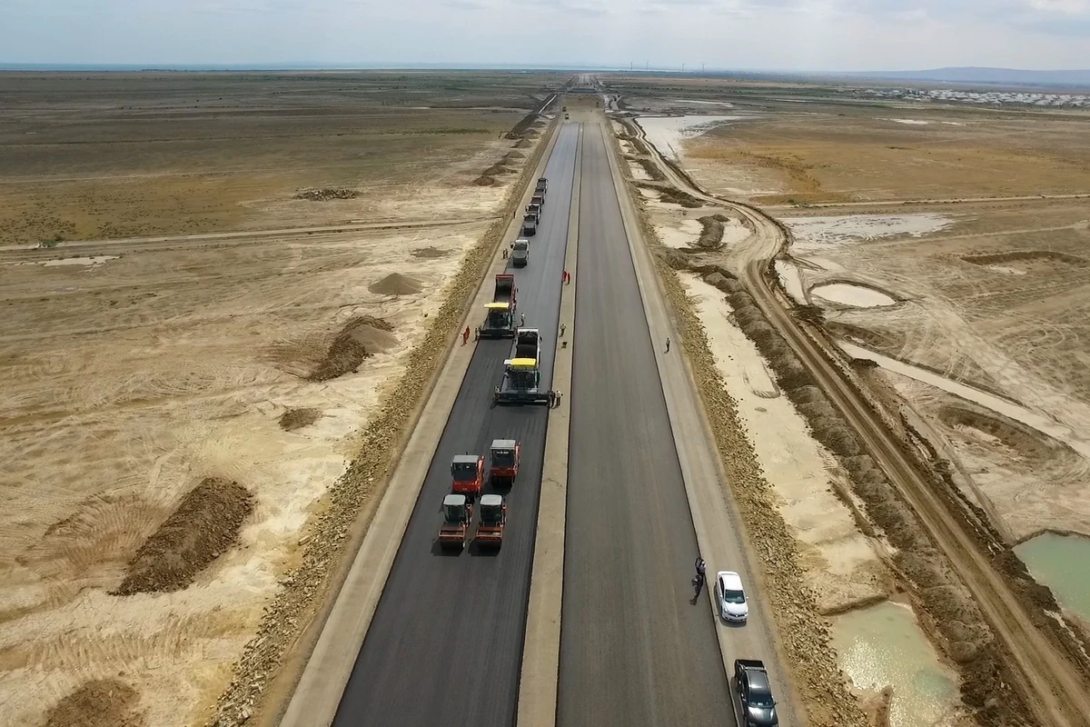 Bakıdan Rusiyaya yeni yol tikilir - FOTO