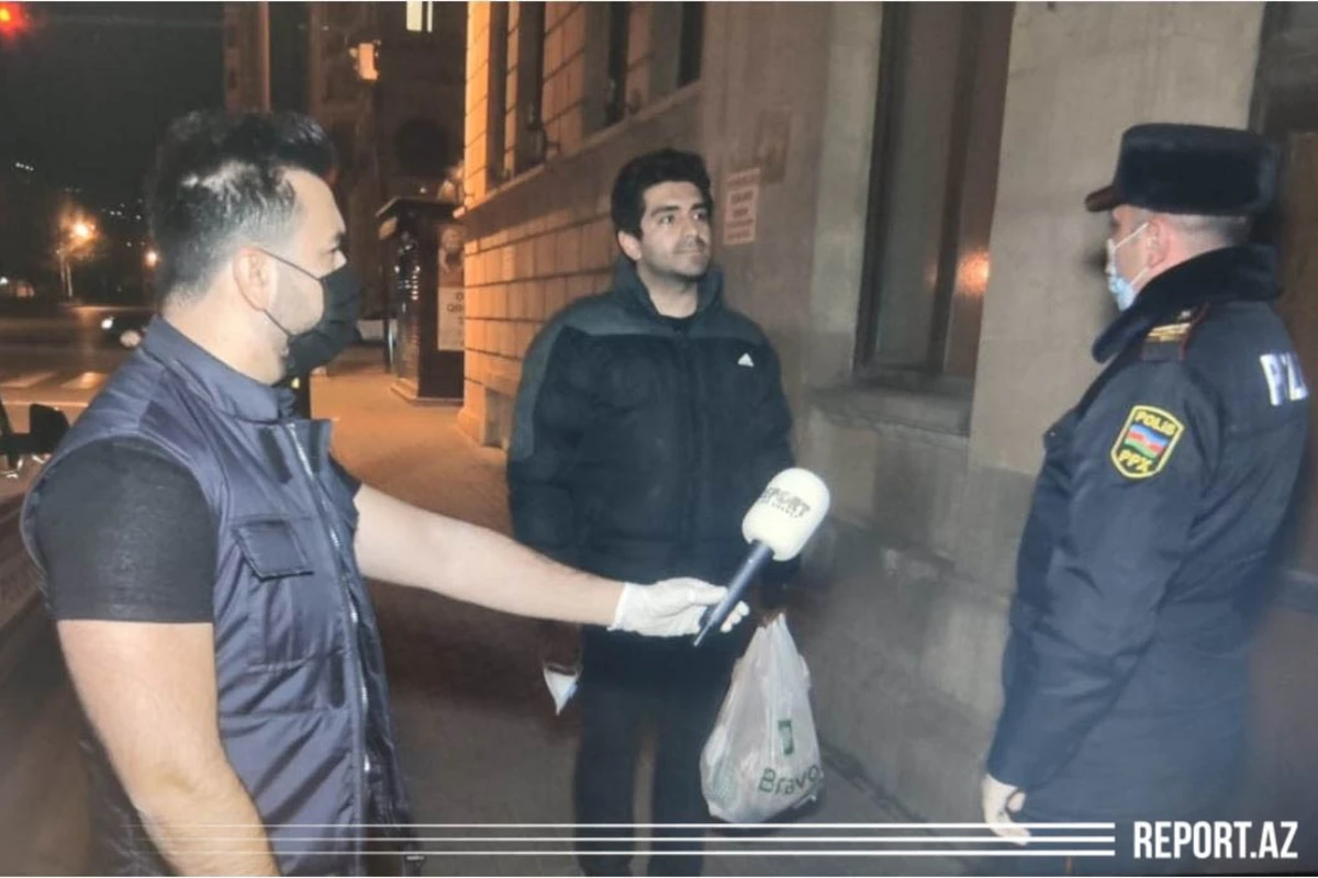 Küçəyə çıxma qadağasından sonra polis qaydaları pozanlara qarşı hərəkətə keçdi - FOTO