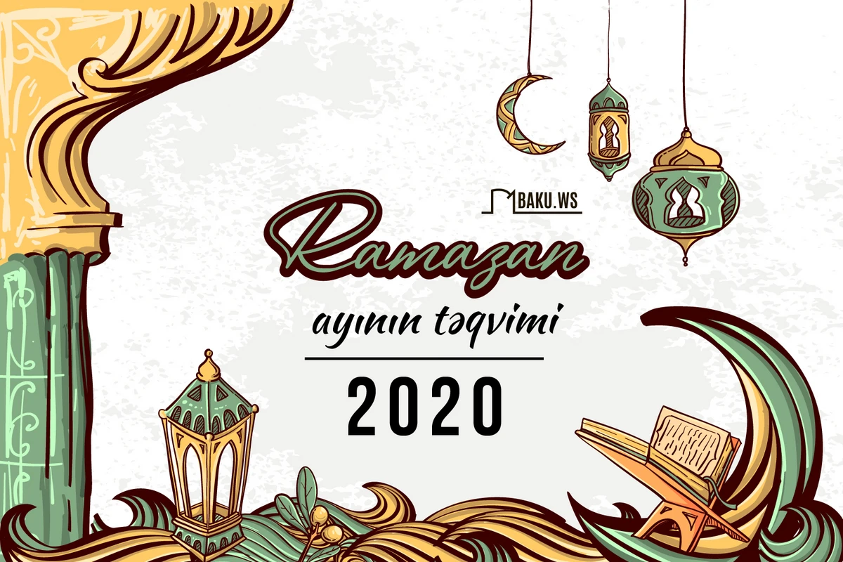 Ramazan ayının təqvimi - 2020 ci il