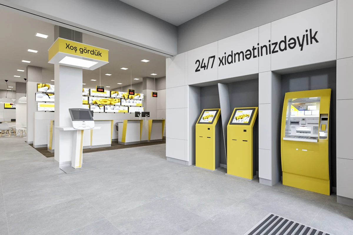 Yelo Bank yeni konseptdə filialın açılışına hazırlaşır