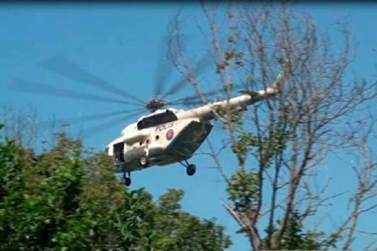 Azərbaycanda helikopterlə əməliyyat: Narkobaron belə tutuldu - VİDEO