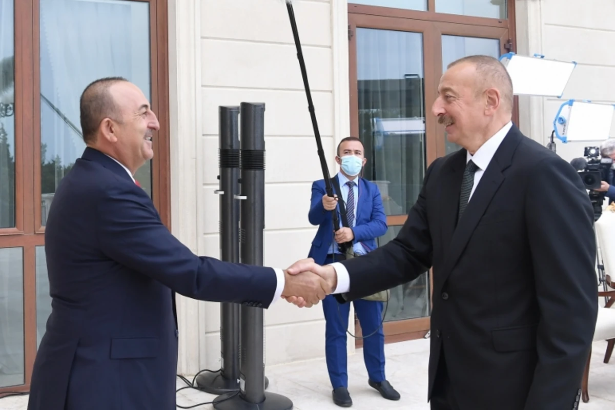 Prezident İlham Əliyev Mövlud Çavuşoğlunu qəbul edib - YENİLƏNİB - FOTO