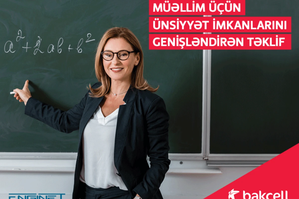 “Bakcell”dən müəllimlər üçün xüsusi tarif