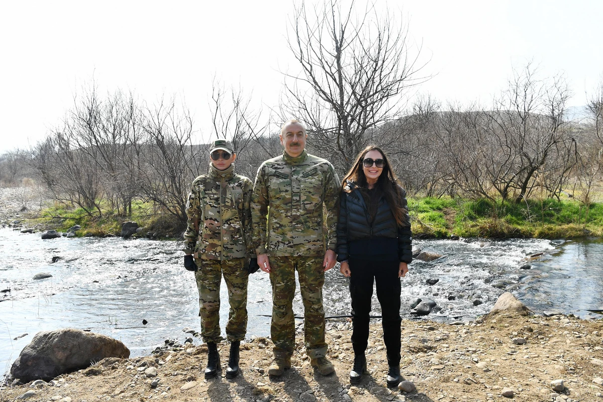 Prezident İlham Əliyev və Mehriban Əliyeva Füzuli, Zəngilan, Laçın və Cəbrayılda olublar - FOTO - VİDEO