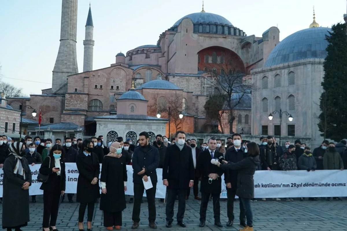 Türkiyə gəncləri “Xocalıya ədalət” tələb edir - FOTO