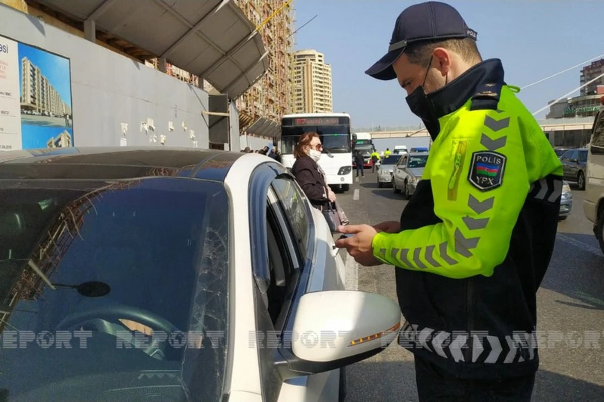 Bakıda yol polisi reyd keçirdi, cərimələr yazdı - FOTO