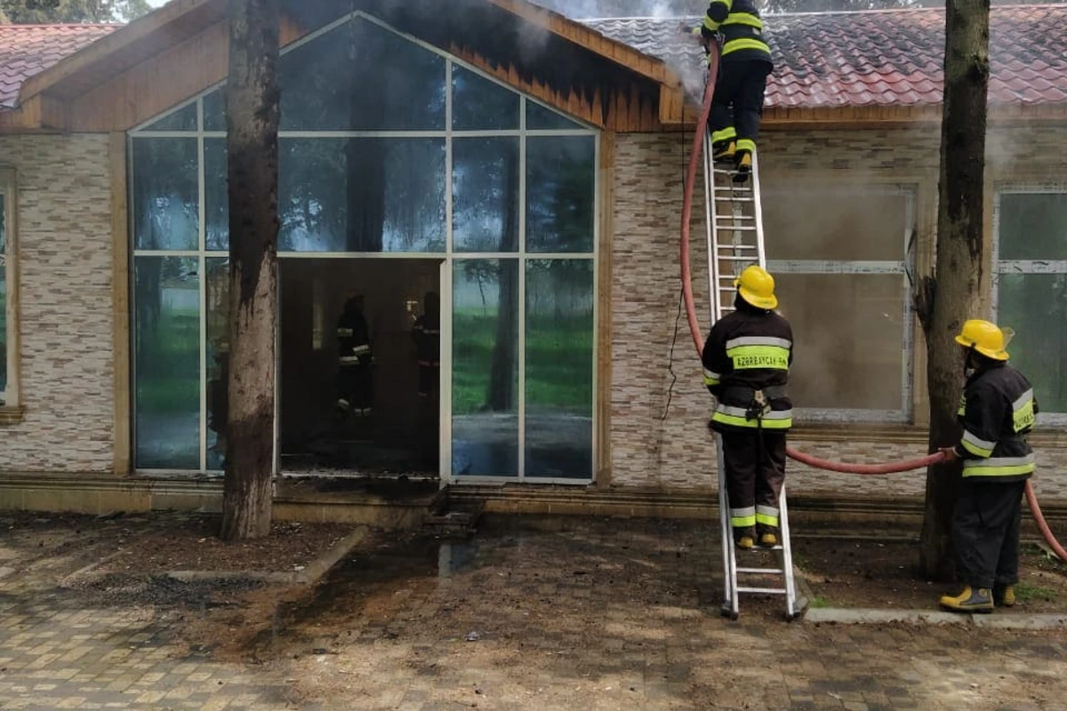 Tovuzda ani diqqətsizlik yanğına səbəb oldu - FOTO