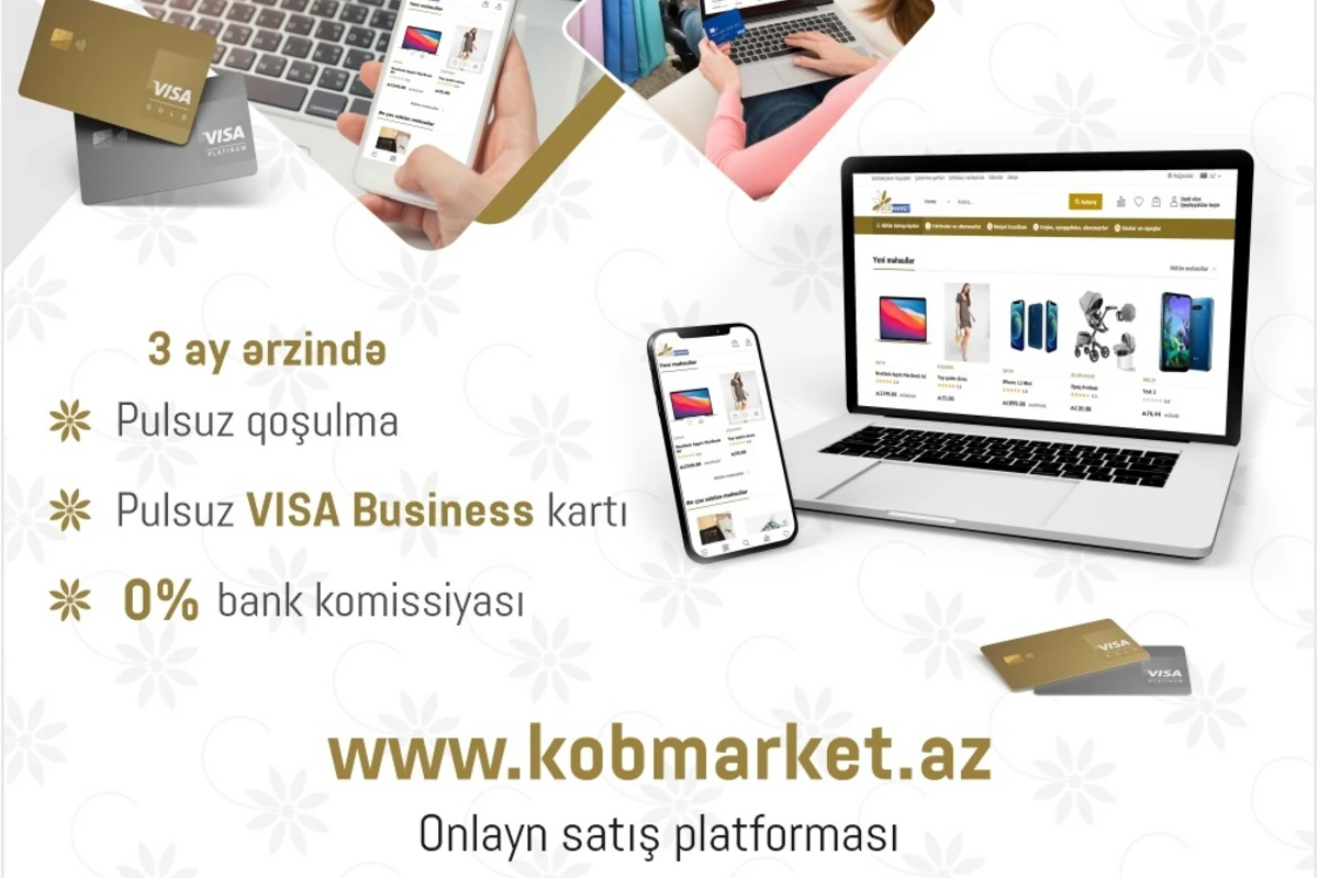 Kobmarket.az - Azərbaycan elektron ticarətində yeni söz - VİDEO