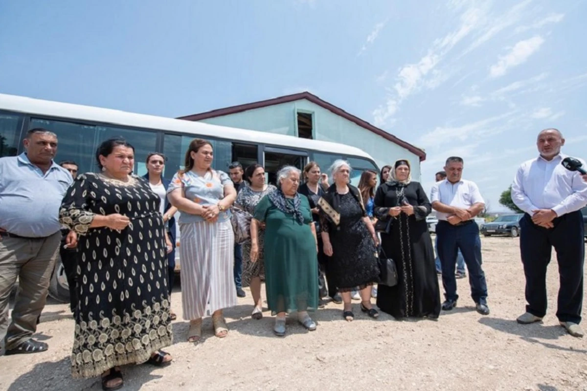 Zəngilanın Ağalı kənd sakinləri “Ağıllı kənd”də aparılan işlərlə tanış olub - FOTO