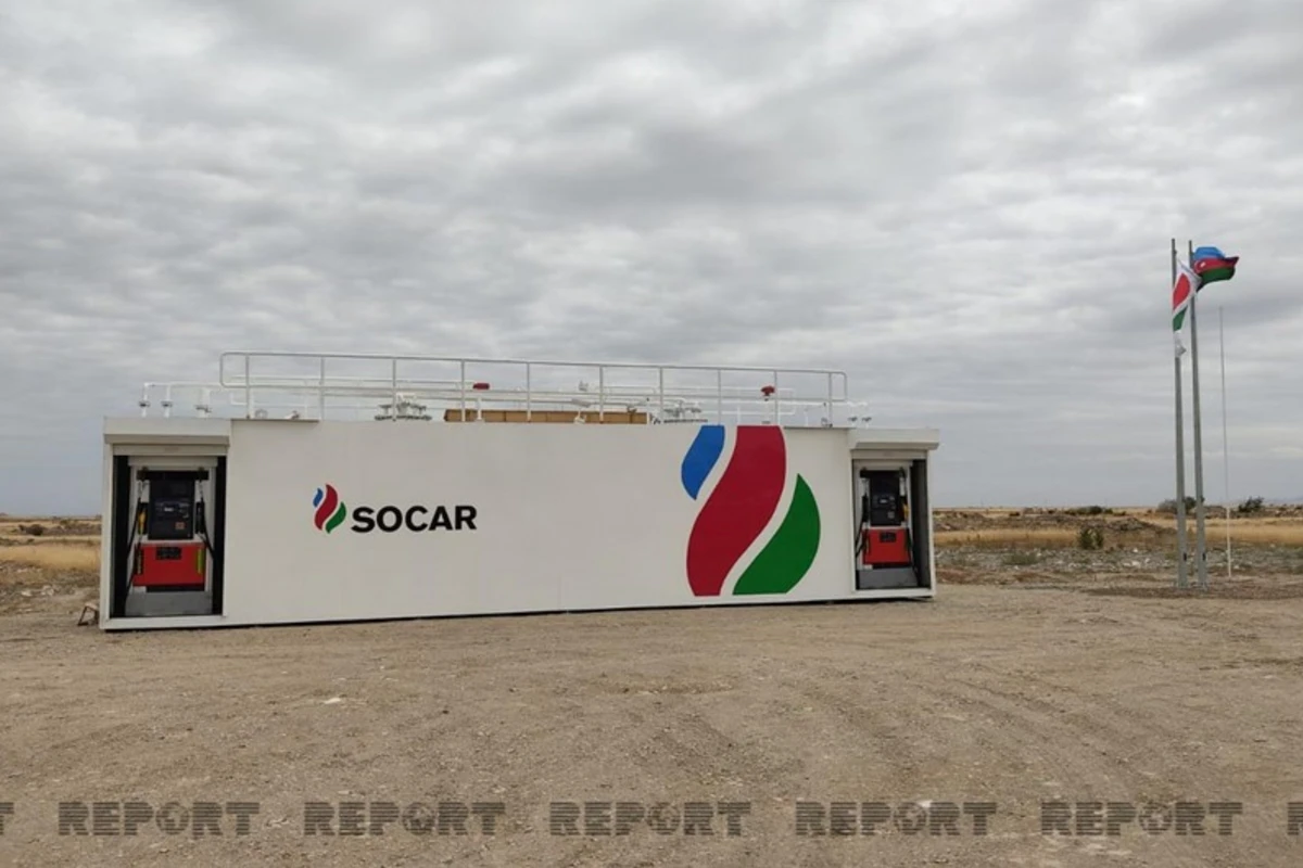 “SOCAR PETROLEUM” Ağdamda yeni modul tipli YDM istifadəyə verib - FOTO