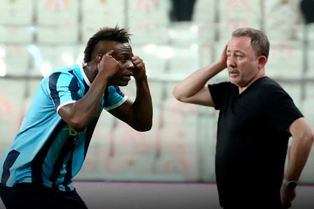 Balotelli Sərgən Yalçına elə bir söz dedi ki... - FOTO/VİDEO