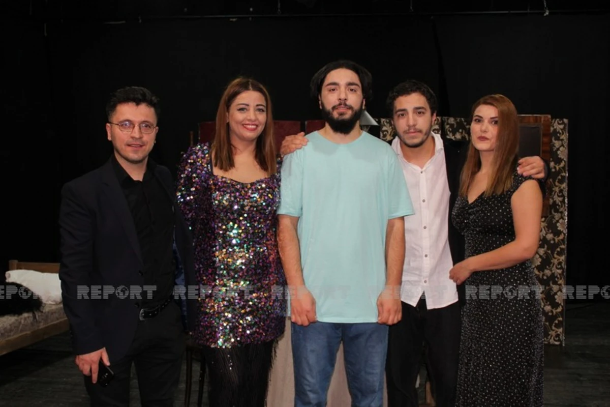 Görkəmli aktyorumuzun nəticələrinin iştirakı ilə Tbilisidəki Azərbaycan teatrında yeni tamaşa - FOTO