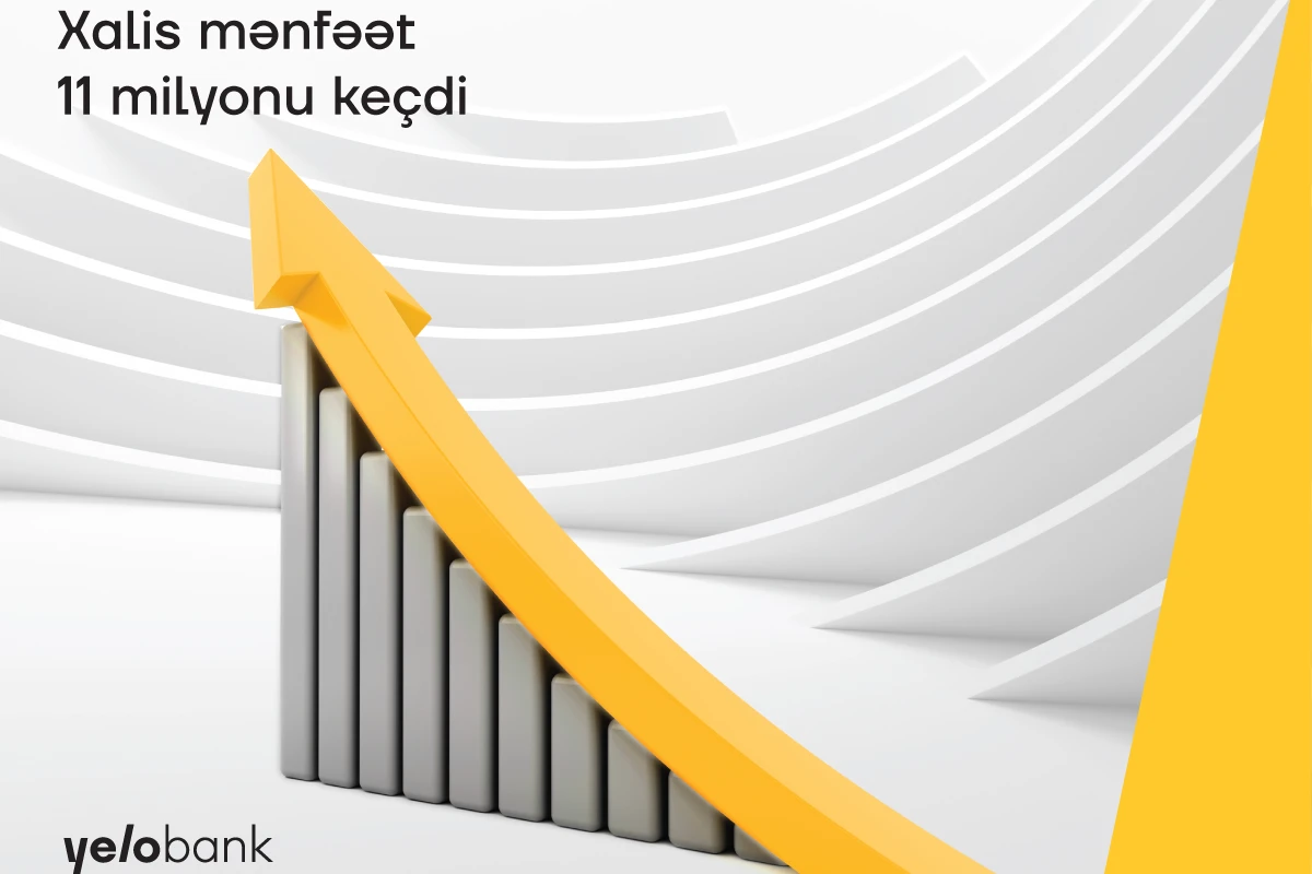 Yelo Bankın xalis mənfəəti 11 milyonu keçdi