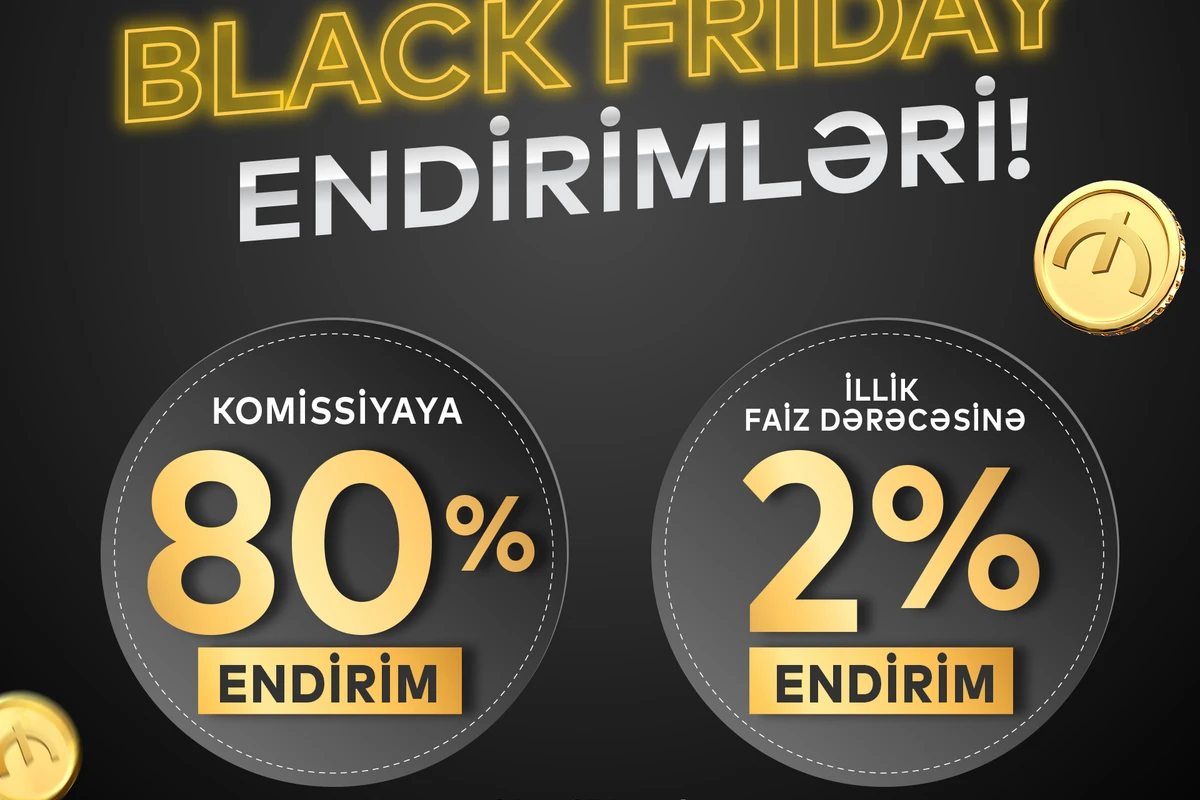 Bank of Baku-da Black Friday ENDİRİMLƏRİ!