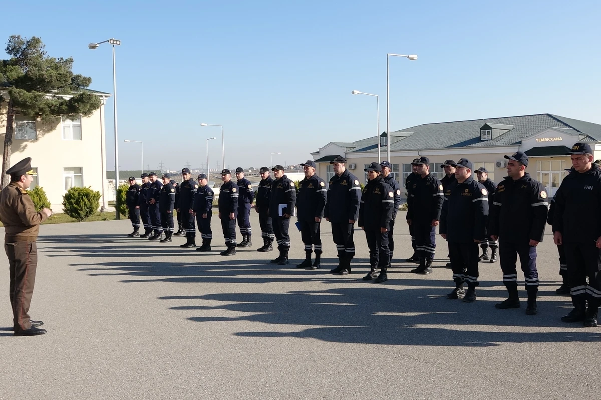 FHN-in beynəlxalq axtarış-xilasetmə dəstəsi taktiki-xüsusi təlim keçirib - VİDEO/FOTO