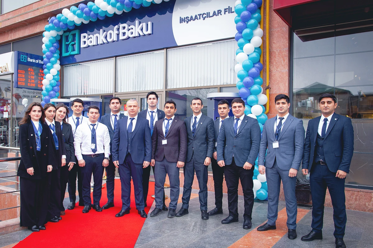 Bank of Baku-nun İnşaatçılar filialı açıldı!