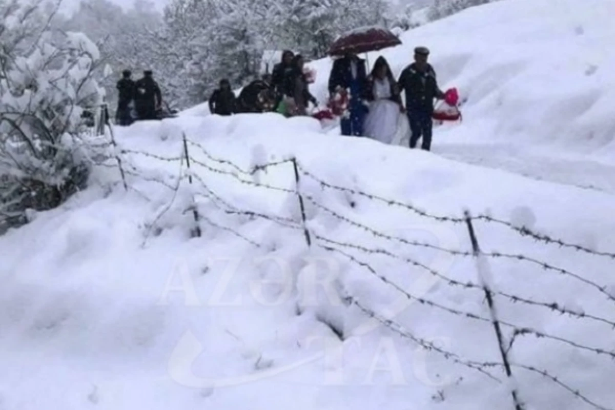 Toylarında çəkilən foto ilə məşhurlaşan astaralı cütlük - REPORTAJ VİDEO