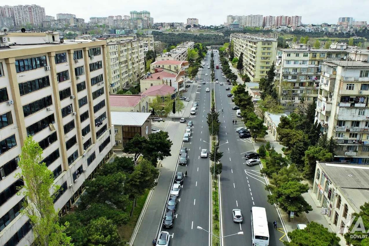 Sülh küçəsinin təmiri yekunlaşıb - FOTO