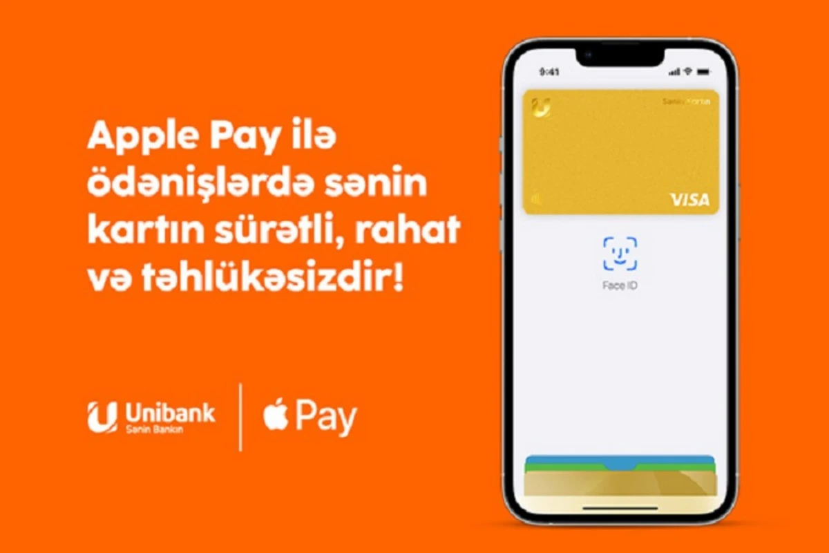 Unibank müştərilərinin Apple Pay əməliyyatlarının sayı 1 milyonu ötüb