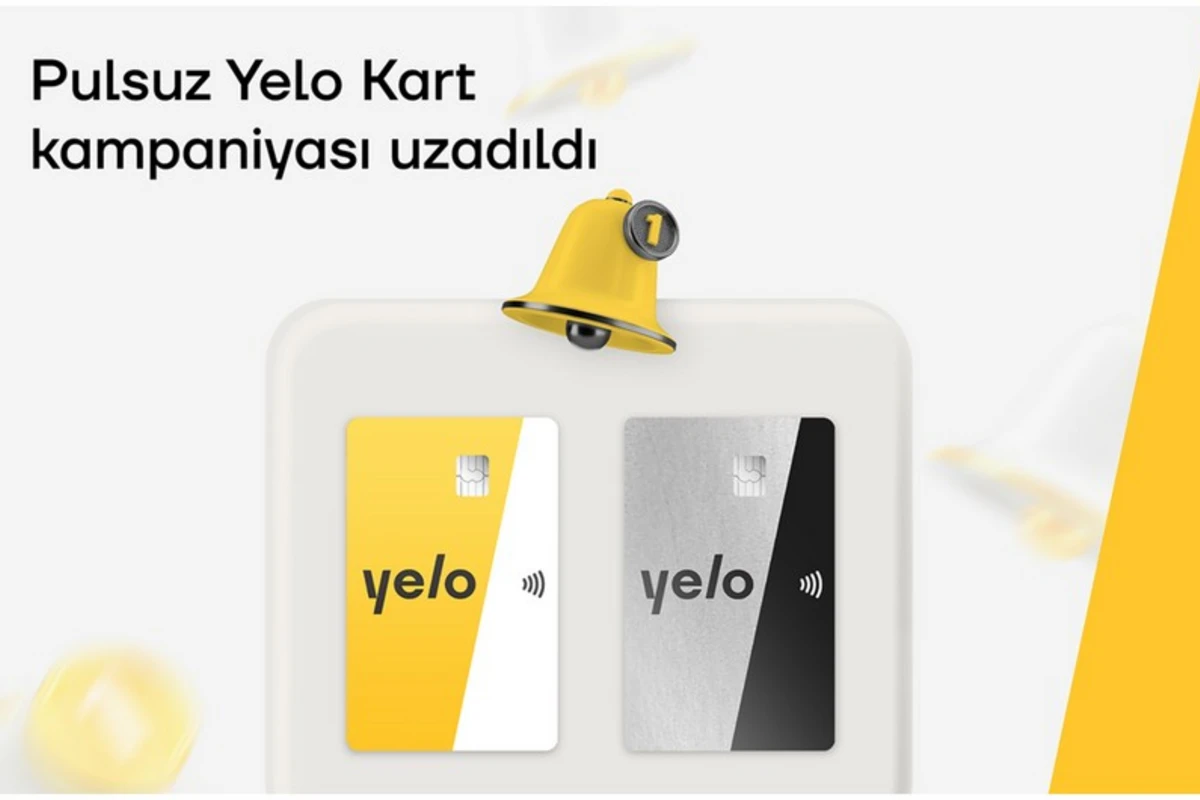 Pulsuz Yelo kart kampaniyasının müddəti uzadıldı