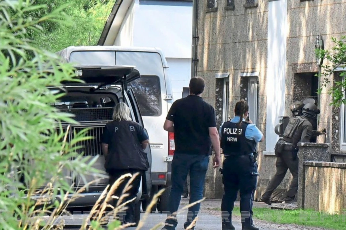 Almaniyada qətl törədən azərbaycanlıya görə polis bir neçə obyektə basqın edib- FOTO